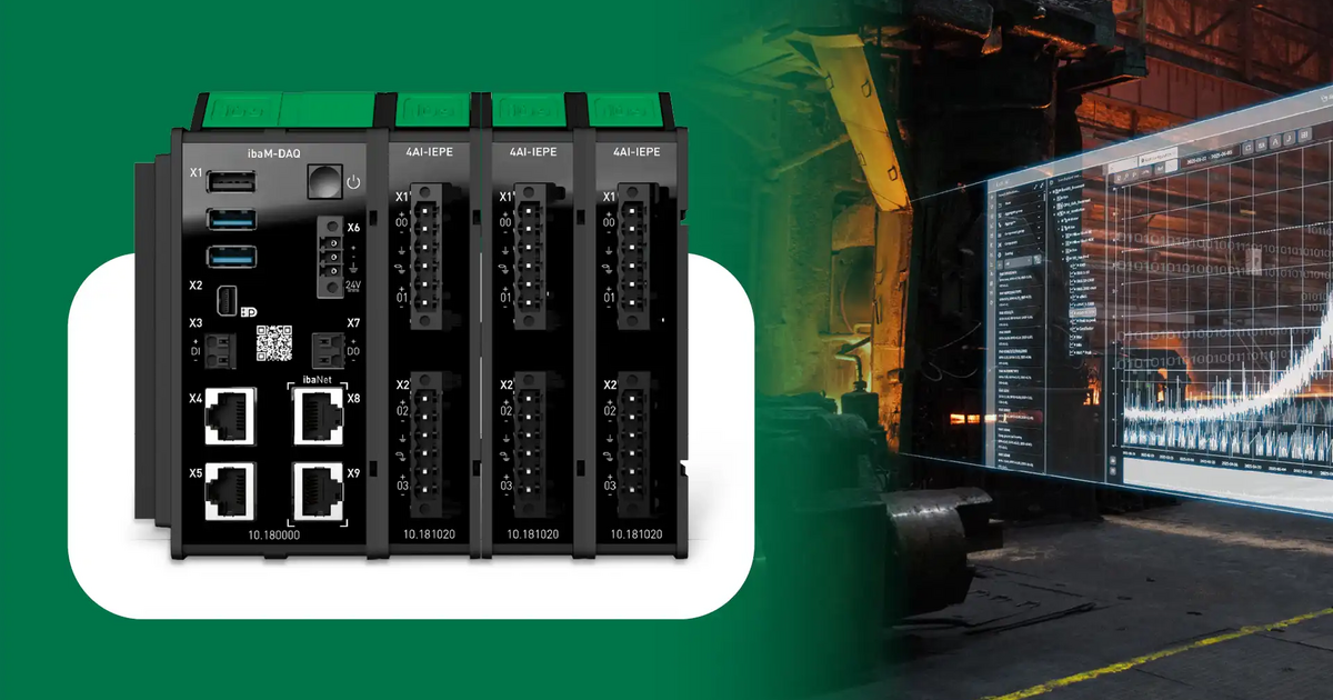 Condition Monitoring with ibaCMC and the New Modular Measurement System ...